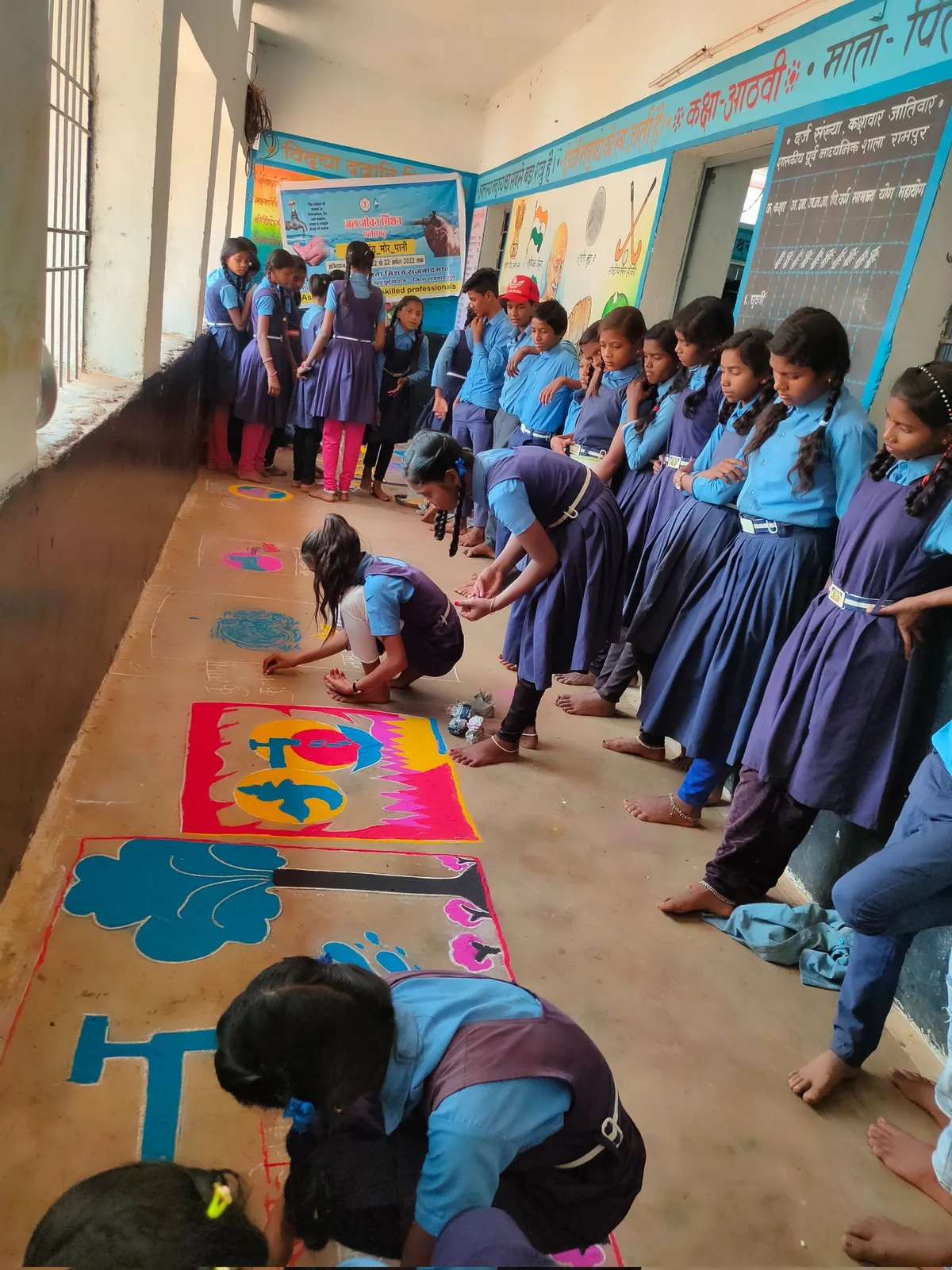 Water Conservation Rangoli